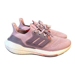 Adidas Ultraboost 22 Running Sneakers Women’s Size 8 'Magic Mauve' Color